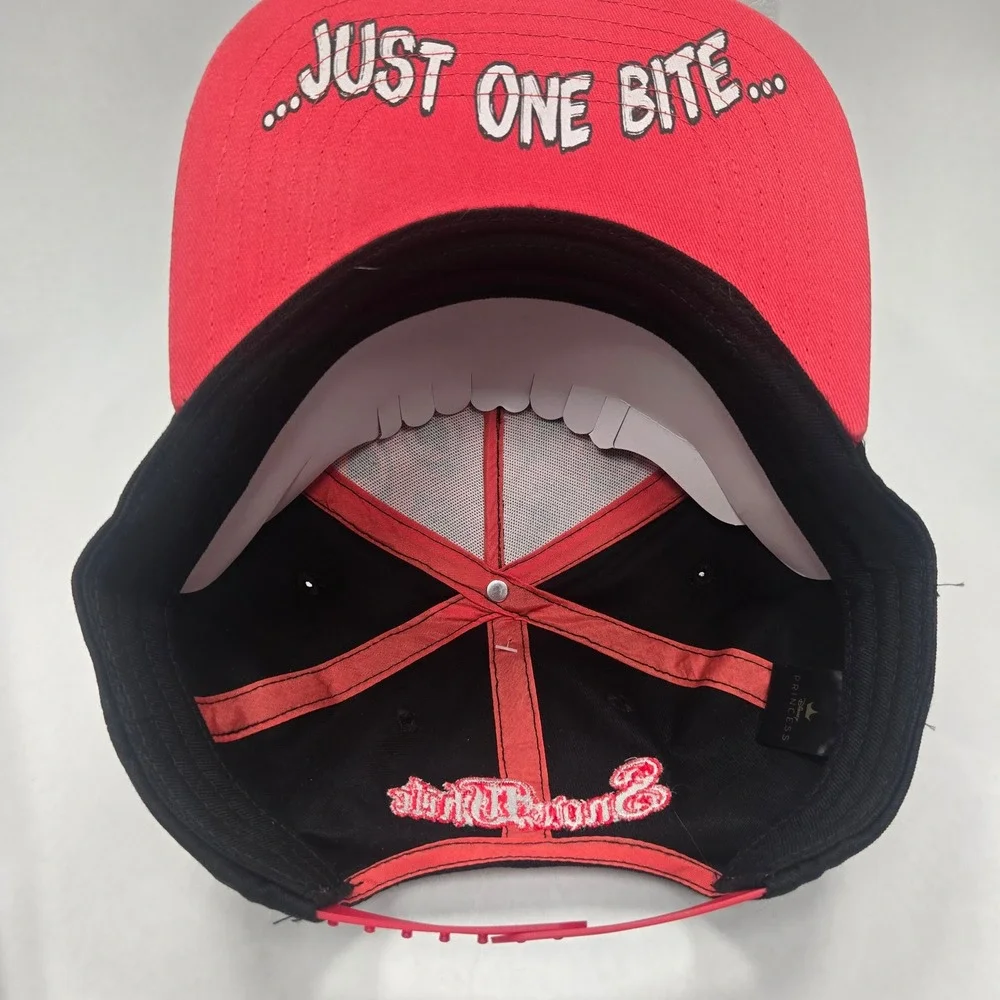 Disney Princess Snow White Snapback Hat Black Red Just One‎ Bite ECPS6023AMC NEW